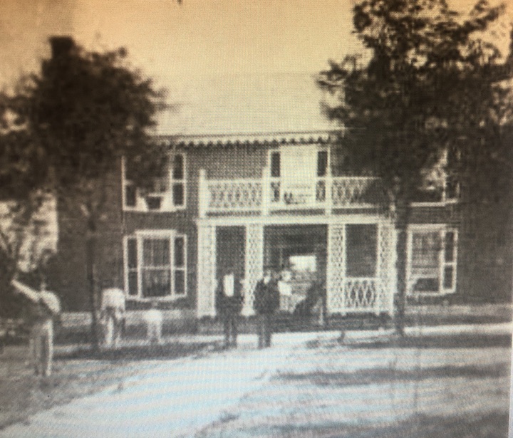 Photo of the First Brick House in Stoneville